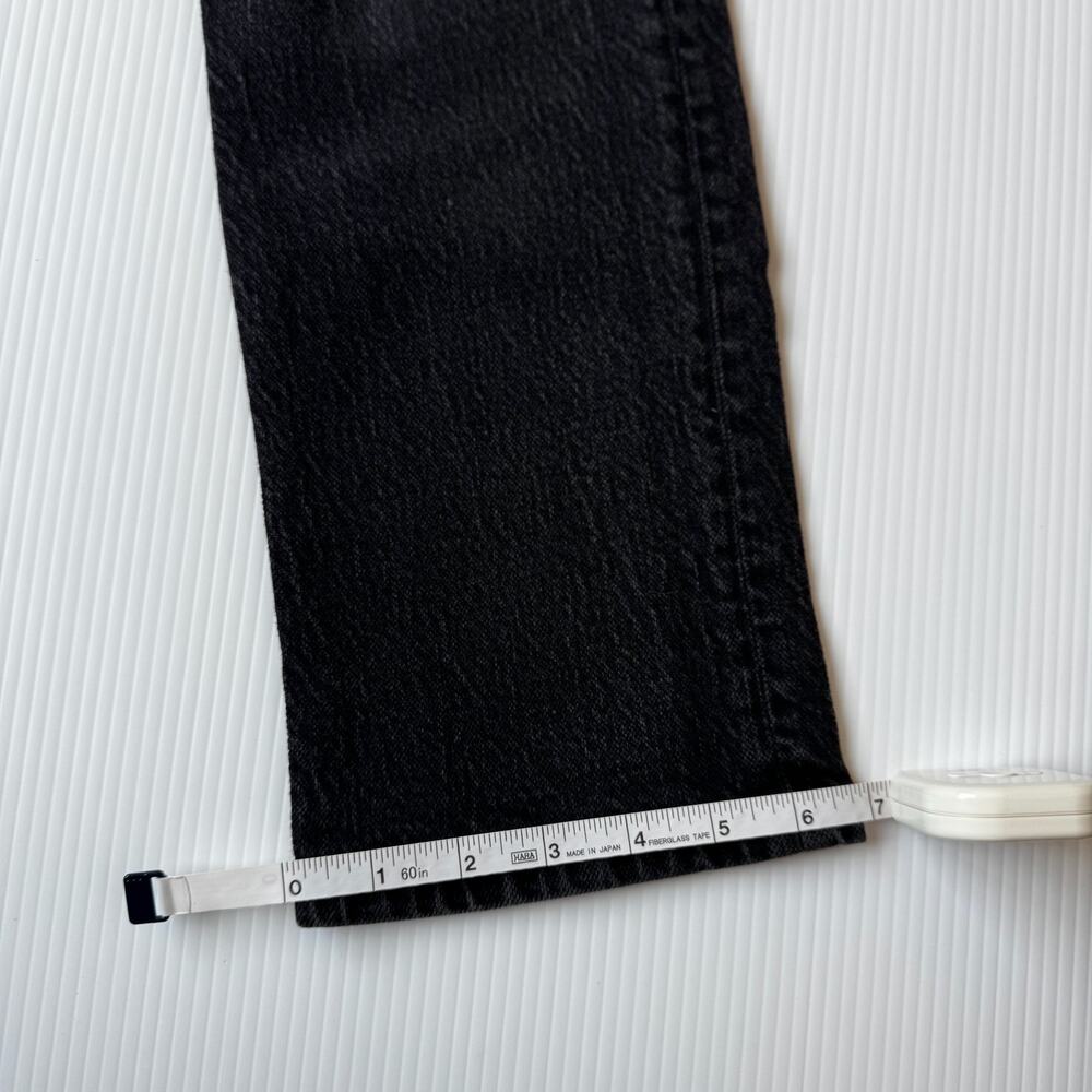 Reformation Liza Jeans 28 Black Sustainable Organic Denim Capsule Ecotone Europe - Picture 8 of 16